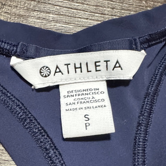 Athleta Black and Navy Racerback Tank Tops - Picture 9 of 10
